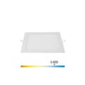 Miniatyrbild 2 av 4: Fyrkantig LED-spot EDM - 22cm - 20W - 1500lm - 6400K - Vit ram - 31582