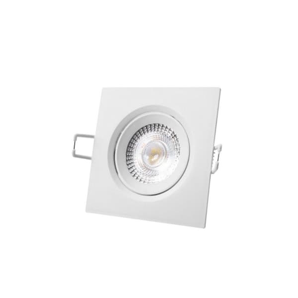LED infälld spotlight EDM - 5W - 380lm - 6400K - Vit ram - 31655