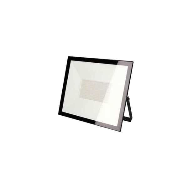 Ledprojektor EDM Kallljus 6400K - 150W 12000 Lumen - Svart