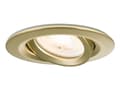Miniatyrbild 4 av 5: Paulmann Nova Plus, Nedtryckbar spotlight, GU10, 3 lampor, LED, 2700 K, Guld