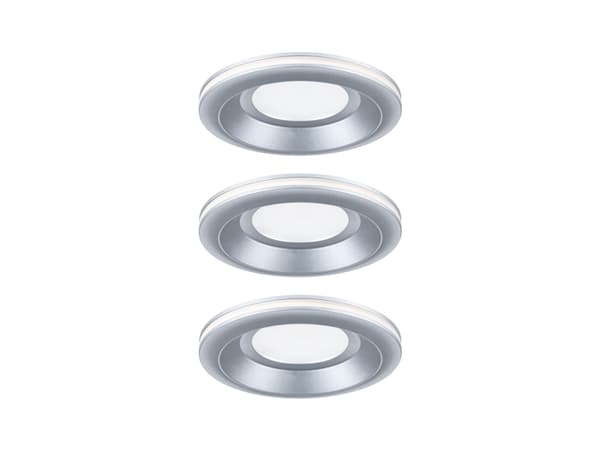 Paulmann Sormus, Nedtryckbar spotlight, 1 lampor, LED, 4,8 W, 300 LM, Krom