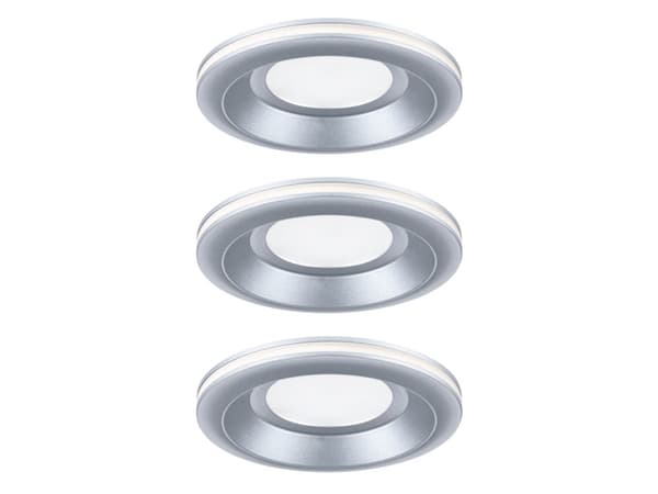 Paulmann Sormus, Nedtryckbar spotlight, 1 lampor, LED, 4,8 W, 300 LM, Krom