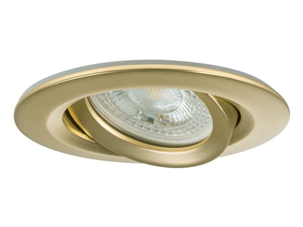 Paulmann Nova Plus, Nedtryckbar spotlight, GU5.3, 0 lampor, LED, 35 W, Guld
