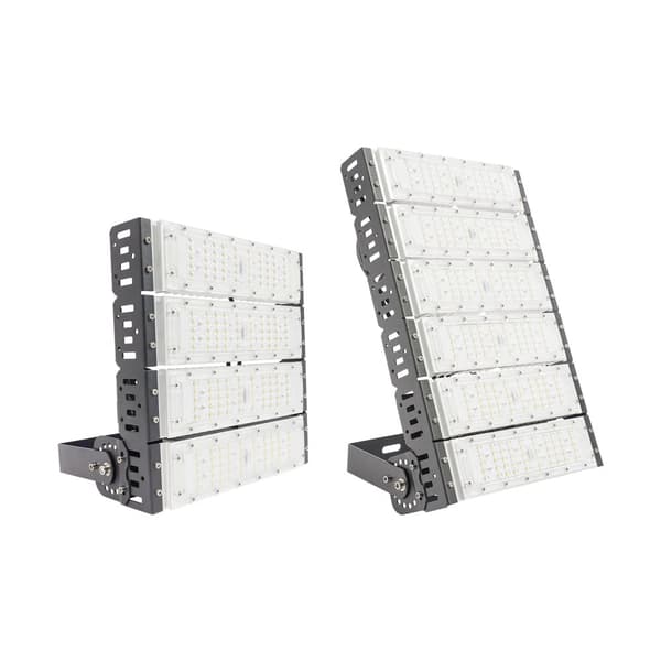 LED Flomlys, 300W/200W Effekt, Vandtæt IP67, Holdbart ADC12 Aluminium,EU-stik, 300W