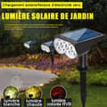 Miniatyrbild 2 av 4: INN Solar Spotlight Colorful Light 7LED utomhus Solar Spotlight Vattentät utomhus strålkastare Solar Lamps Etan Solar Lamps