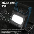 Miniatyrbild 2 av 4: INN LED strålkastare 4.2V IP65 Vattentät utomhus LED strålkastare 1000LM Superbright utomhus strålkastare 4 lägen för gårdsgarage Stadier Trädgård