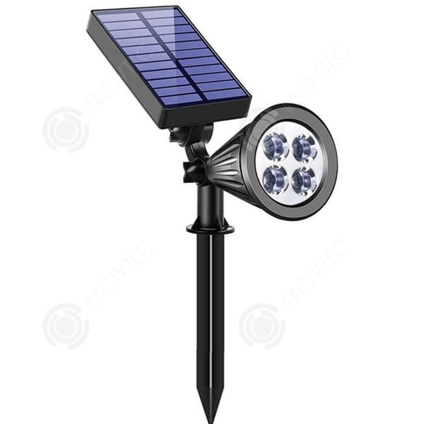 INN Solar Spotlight 2 st Utomhusspotlights Super Bright LED Solar Spotlight Utomhus Vattentät Utomhusspotlight Solar Outdoor Spotlight