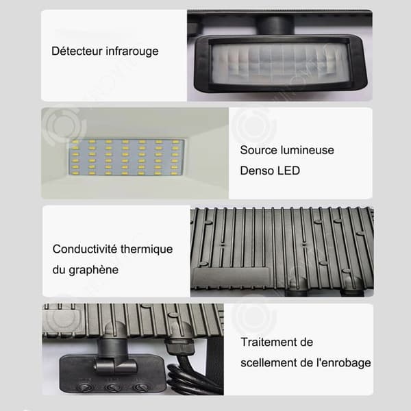 INN LED-projektor 2 st 30W IP66 med fjärrkontroll vattentät bärbar utomhusspot super ljus LED-projektor utomhusspot