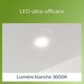 Miniatyrbild 4 av 4: Philips, inbyggd spot DIAMOND CUT, ultra effektiv klass A, 1150 lumen, vit