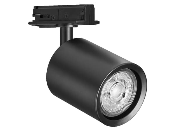 LEDVANCE Tracklight Spot Mini Cylinder, Spotlight på skinne, GU10, 1 ampuller, 220 - 240 V, Sort