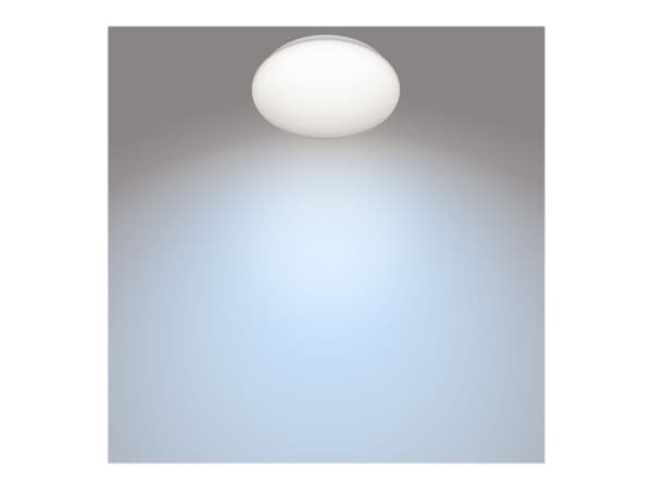 Philips CL200 - Vägg-/taklampa - LED - 10 W - varmt vitt ljus - 2700 K - vit