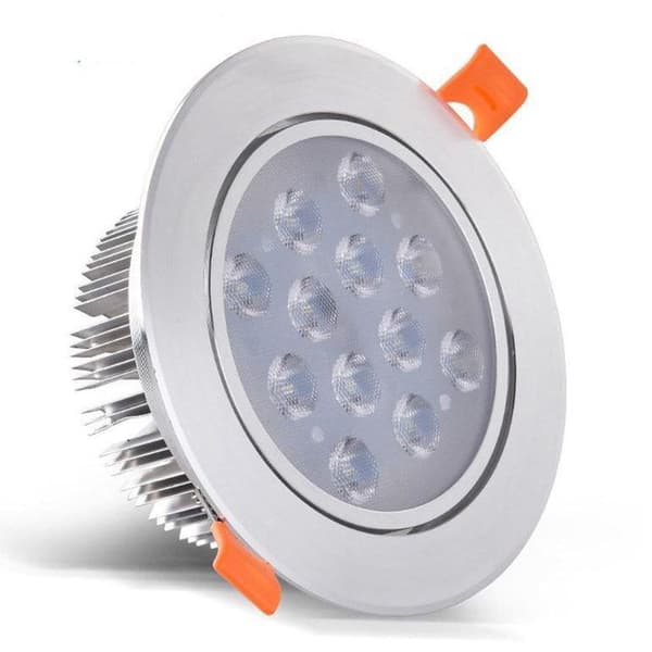 1 ST LED Downlight Vero 7W Extra platt kallvit rund taklampa för vardagsrum, badrum, kök - belysningstillbehör