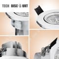 Miniatyrbild 3 av 4: TD® Lamp Light spotlight taklampa elegant design spotlight vägglampa stor kraftfull praktisk heminredning bea