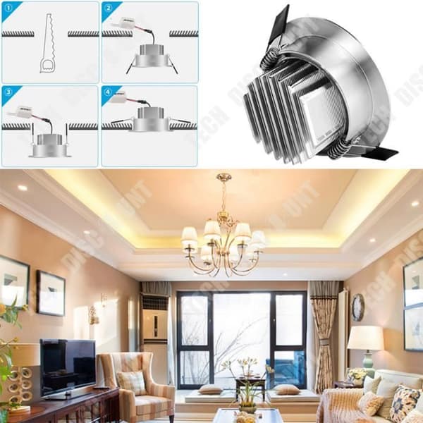 TD® Lamp Light spotlight taklampa elegant design spotlight vägglampa stor kraftfull praktisk heminredning bea