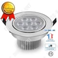 Miniatyrbild 1 av 4: TD® 10x LEDVero LED Downlight 7W rund kallvit.