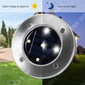 Miniatyrbild 3 av 4: TD® utomhus solcellslampa inomhus spot led spotlight armaturer vattentät kraftiga infällda ljus trädgård park villa