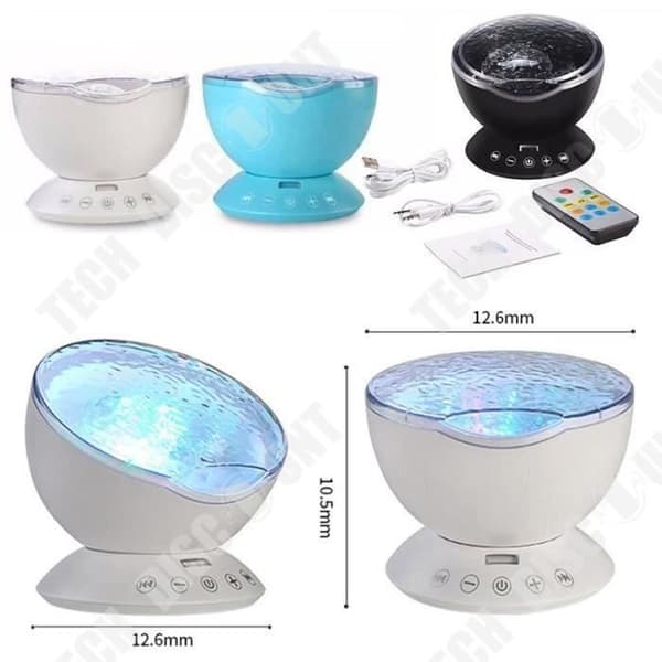 TD® Projektorlampor Sky Stars Lampa Nattljus LED Barnrumsdekoration Svart