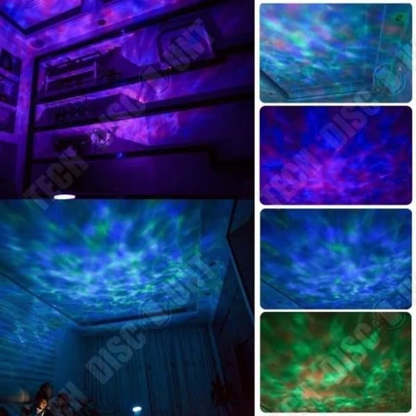 TD® Projektorlampor Sky Stars Lampa Nattljus LED Barnrumsdekoration Svart
