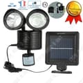 Miniatyrbild 1 av 4: TD® 22 LED Solar dubbelprojektorljus med rörelsesensor