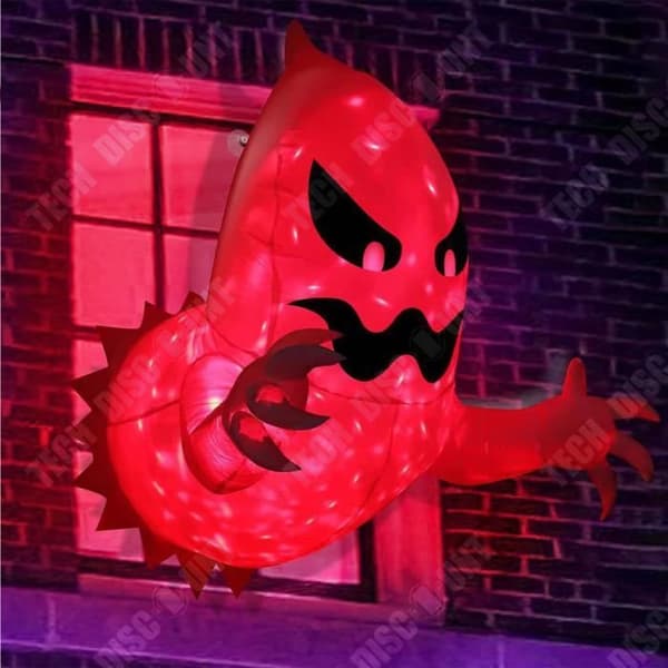 TD® Uppblåsbar Halloween-dekoration, Skrämmande skräckdekoration utomhus, Utomhusfest, Inomhusgård, Trädgård