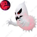 Miniatyrbild 1 av 4: TD® Uppblåsbar Halloween-dekoration, Skrämmande skräckdekoration utomhus, Utomhusfest, Inomhusgård, Trädgård