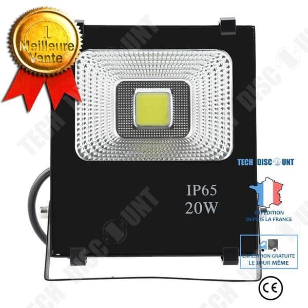 TD® LED Flood Light 20W utomhus LED Spot Flood Light för trädgård, gård, uteplats, fyrkantig ljusdekoration