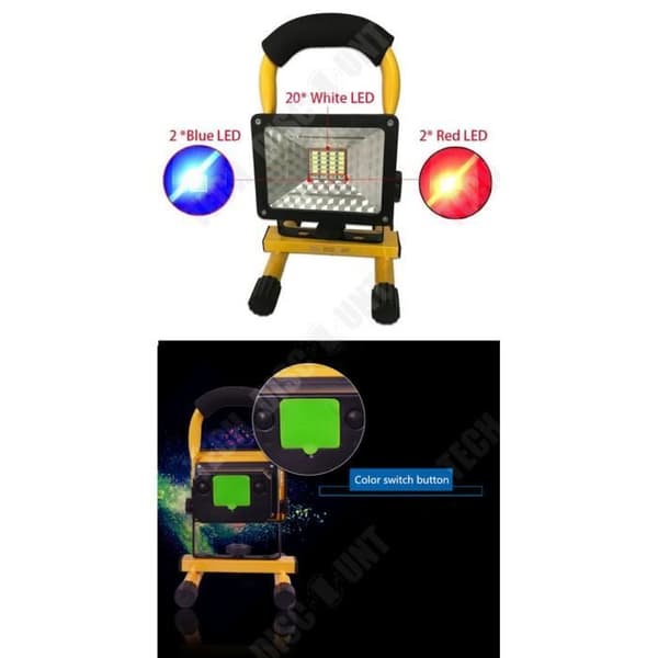 TD® Outdoor LED Solar Flood Light Rörelsesensor Trädgårdsvideo Regnbåge Rörlig Bärbar Vattentät Kraftfull Switch