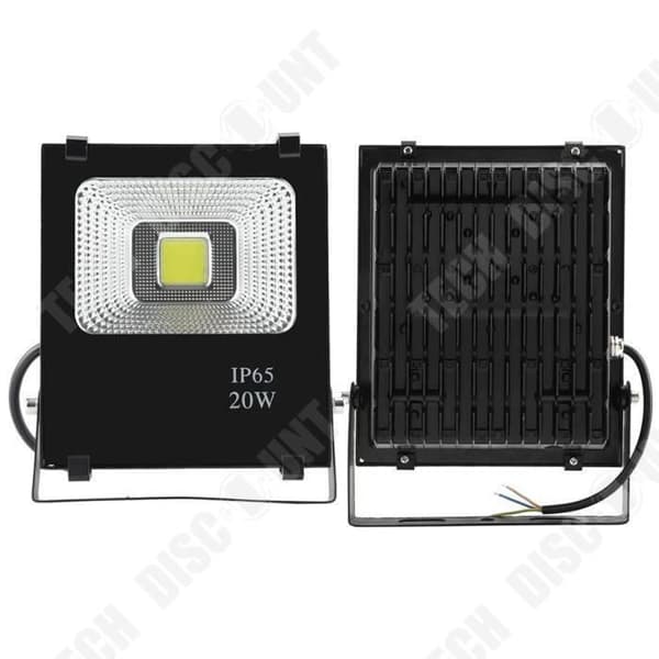 TD® LED Floodlight Lampa 50 W Utomhus LED Spot/Flood Light för trädgård, innergård, terrass, fyrkantig/mycket ljus lysande