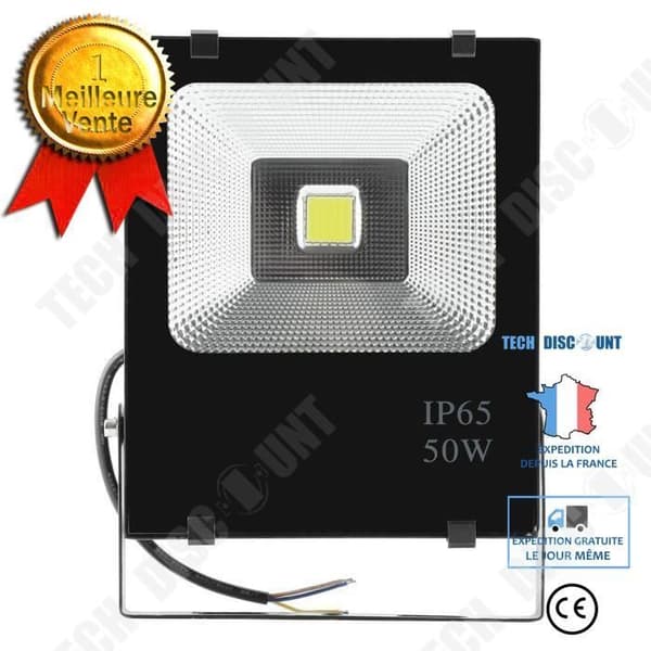 TD® LED Floodlight Lampa 50 W Utomhus LED Spot/Flood Light för trädgård, innergård, terrass, fyrkantig/mycket ljus lysande