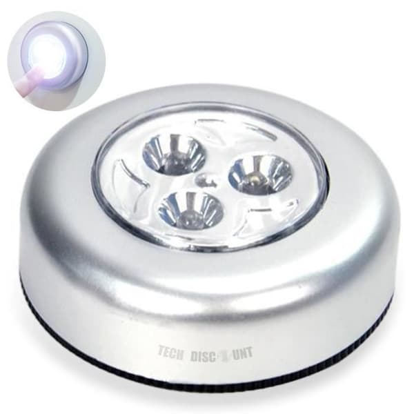 TD® 3 LED-lampa Skåp Ljus/Multifunktionell/Bilbagage/Klädskåp/Klistermärke Lampa Skåp/Nödlampa