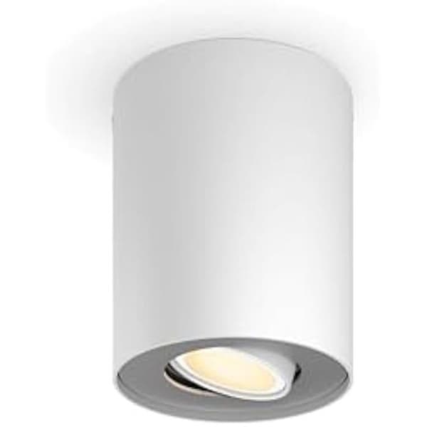 Spot LED - PHILIPS HUE - Ambiance Pelare - Smart belysning - Minimalistisk design - Lätt väggmontering