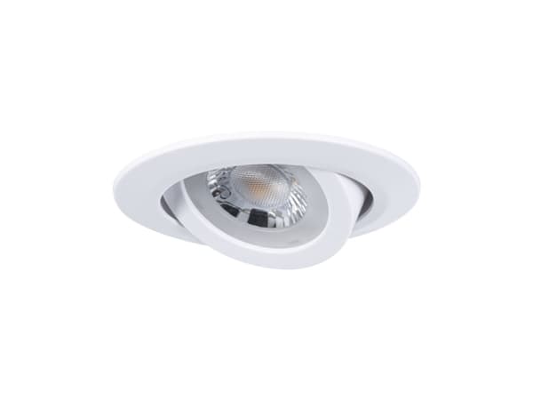 Paulmann 99997, Innsunket spotlight, LED, 3000 K, 450 lm, Hvit
