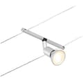 Miniatyrbild 1 av 2: Spot - PAULMANN - CorDuo Kabelsystem - 10 watt max - Utbyggbar Belysning - Kromad Metall