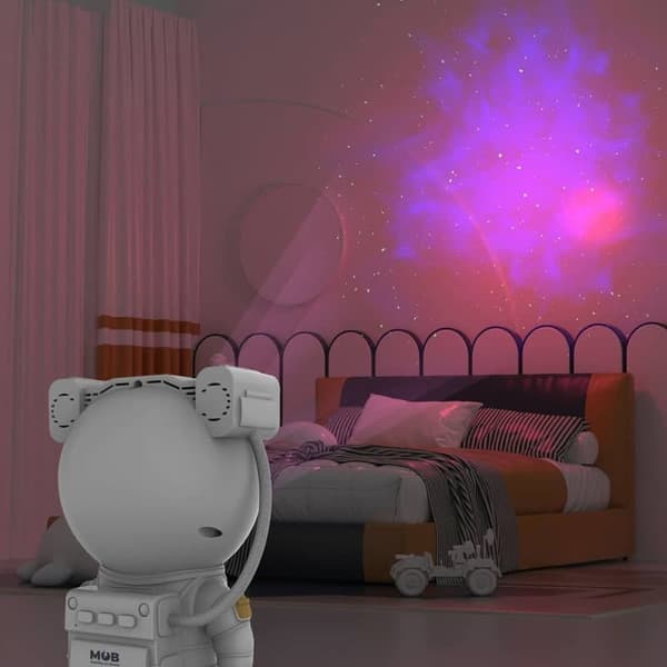 Astronautti Yövalo / Galaxy Lamp - Tähtitaivaan projektori
