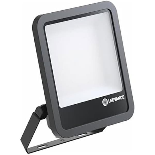 LED-projektor - LEDVANCE - 100W - Svart Aluminium - 15000lm - IP66 - 4000K Kall Vitt