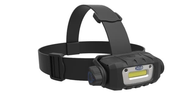 MAGNETI MARELLI OTSOVALAISIN 250 LUMENIA. PARISTOKÄYTTÖINEN COB-LED