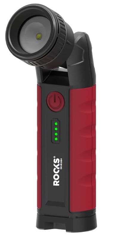 ROOKS WORKSHOP -VALAISIN, ZOOM-KULMA, 1000 LUM, 2500 MAH, JOUSTAVA