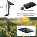 Miniatyrbild 2 av 4: INN Solspot med 2 utomhus IP68 solspotar i olika färger justerbara med Bluetooth kontroll solmärke