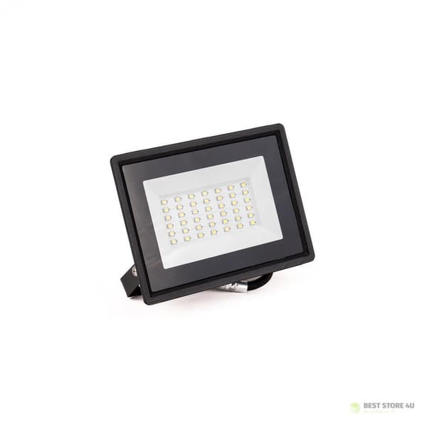 LED-projektor V-TAC 30W SMD F-KLASSE Sort VT-4934-B 4000K 2510lm