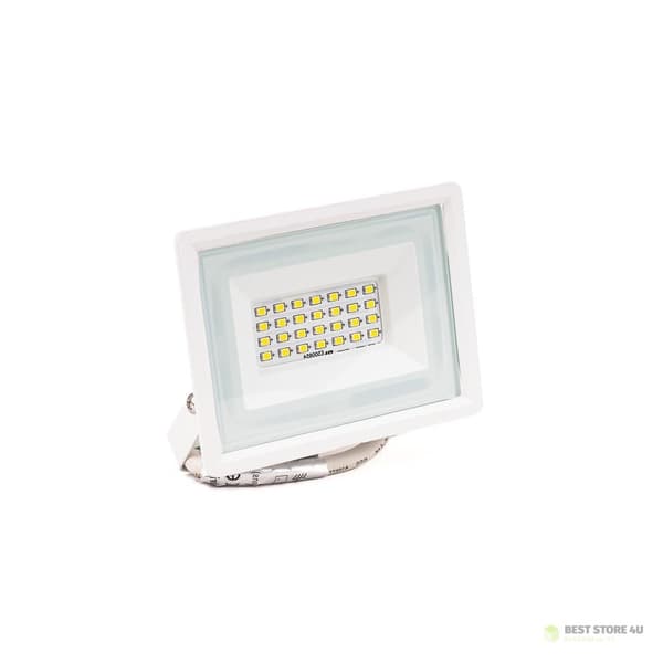 LED-projektor V-TAC 20W SMD F-KLASS Vit VT-4924-W 6500K 1650lm