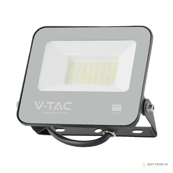 V-TAC LED-projektor 30W 185Lm/W Sort VT-4435 6500K 5550lm