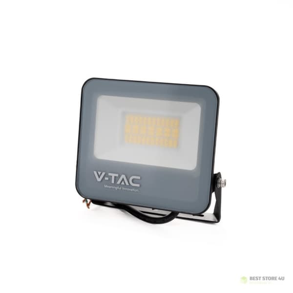 V-TAC LED-projektor 30W 185Lm/W Sort VT-4435 6500K 5550lm