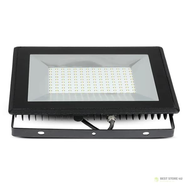 V-TAC 100W SMD E-serie LED-projektor sort VT-40101 6500K 8700lm