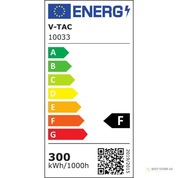 LED-projektori V-TAC 300W SAMSUNG CHIP PRO-S Valkoinen VT-44300 4000K 26390lm 5 vuoden takuu