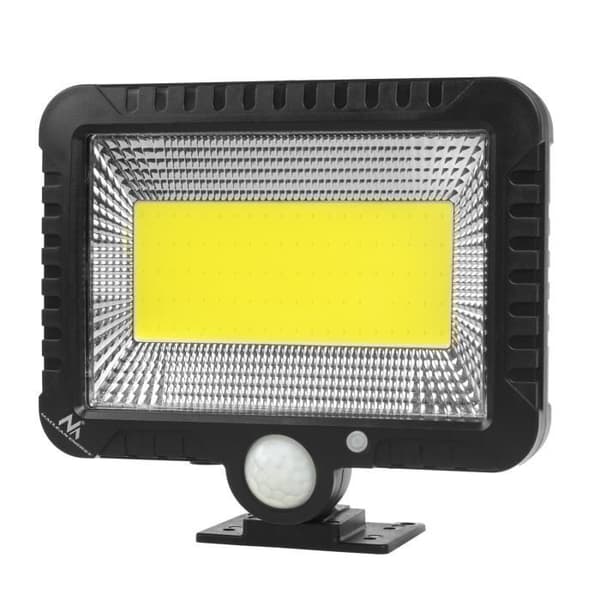 Solar strålkastare LED-lampa med rörelsesensor IP44 5W 400lm 6000K kallvit MCE438