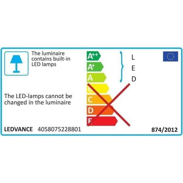 15 W LED utomhusstrålkastare kallvit LEDVANCE