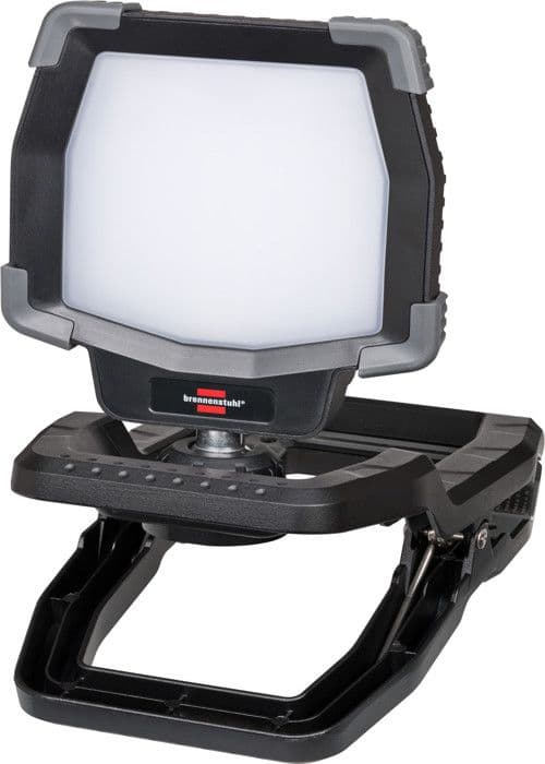 BRENNENSTUHL - Clip-on LED arbetsbelysning CL 4050 MA uppladdningsbar, justerbar (40W, 3800lm, IP65, extern batterifunktion)