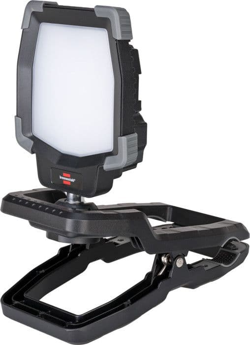 BRENNENSTUHL - Clip-on LED arbetsbelysning CL 4050 MA uppladdningsbar, justerbar (40W, 3800lm, IP65, extern batterifunktion)