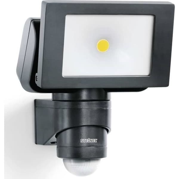 STEINEL - Utomhusstrålkastare med sensor - LS 150 S LED 14,7W 4000K IP44 - Svart