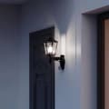 Miniatyrbild 2 av 3: Vägglampa utomhus med STEINEL L 15 S 60W IP44 E27 detektor - Svart - Modernt - Design